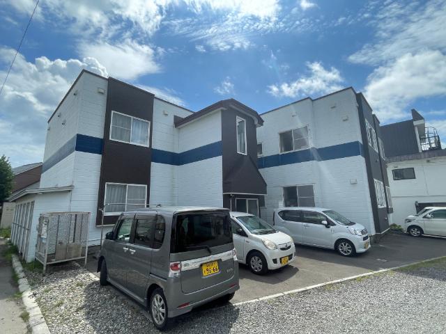 函館市美原アパート 外観