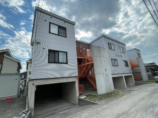 函館市中道アパート 外観