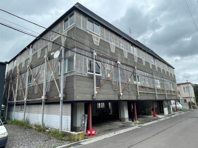 函館市富岡町アパート 外観