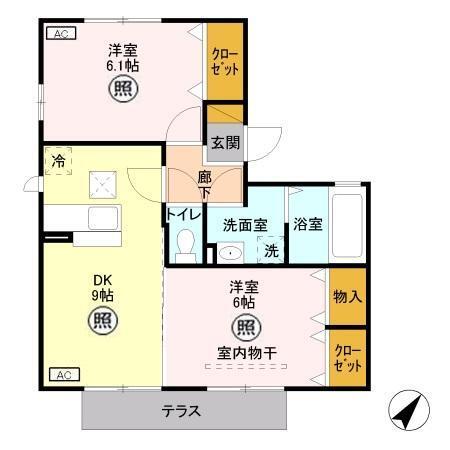  間取り図写真