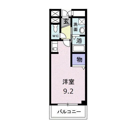 ランブラン（303） 間取り図画像
