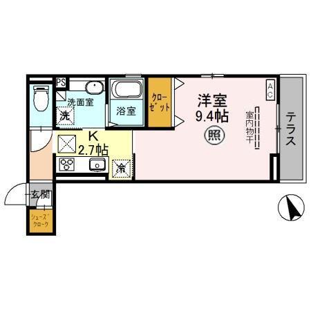 ミレニア熊谷（101） 間取り図画像