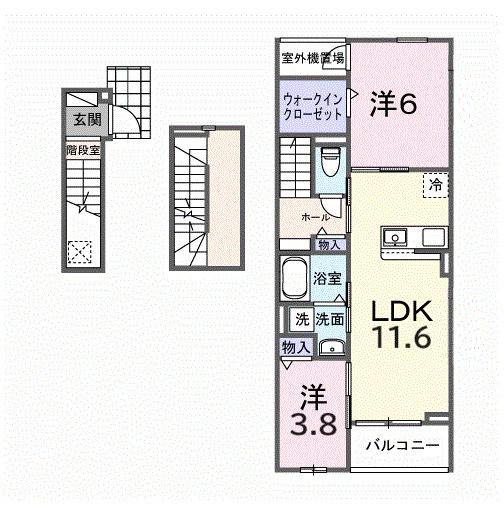  間取り図写真