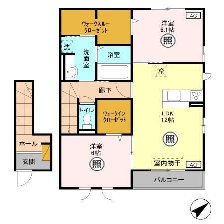  間取り図写真