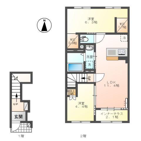  間取り図写真