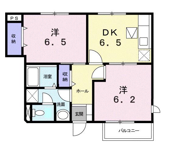 カリーノ・コスモスＡ（103） 間取り図画像
