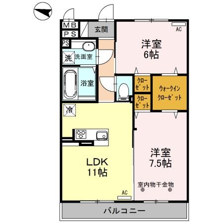  間取り図写真