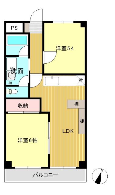 ロハス星川（601） 間取り図画像