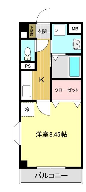 AZヒルズ（201） 間取り図画像