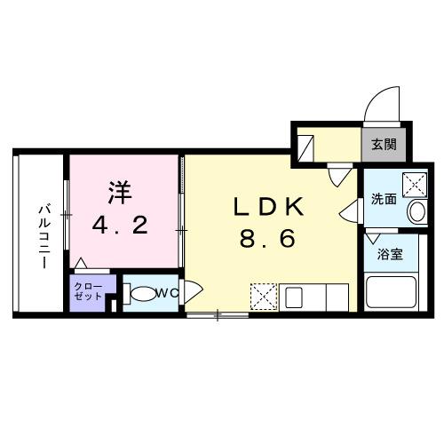 ＧｏｏｄＬｉｆｅ　小阪本町（104） 間取り図画像