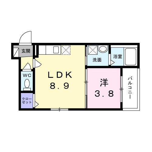 ＧｏｏｄＬｉｆｅ　小阪本町（103） 間取り図画像