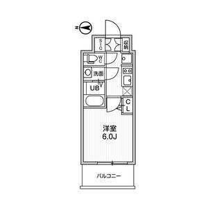 大阪市浪速区桜川マンション 間取り図画像