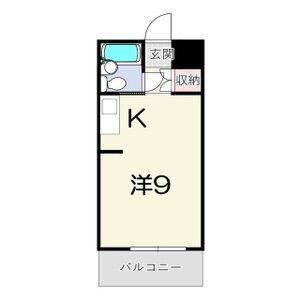 大阪市北区中崎西マンション 間取り図画像