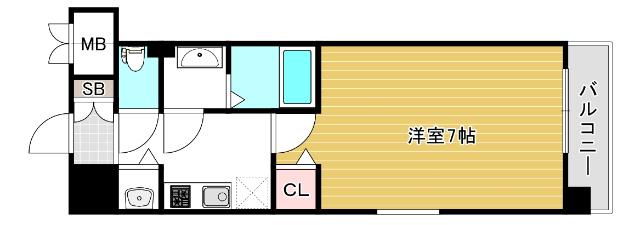 セイワパレス玉造上町台 間取り図画像