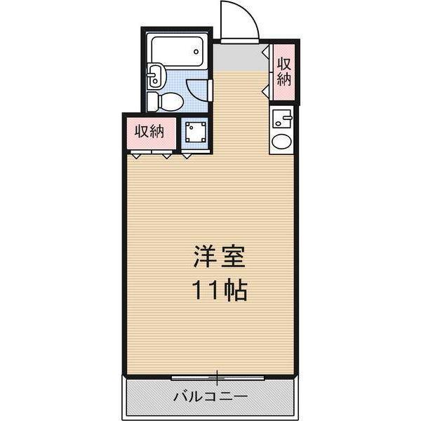 大阪市港区波除マンション 間取り図画像