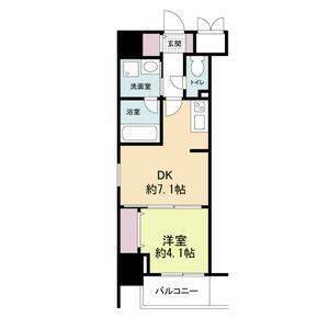 大阪市西区立売堀マンション 間取り図画像