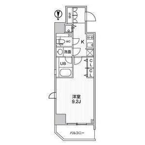 大阪市中央区内平野町マンション 間取り図画像
