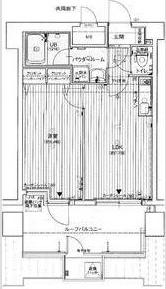 大阪市中央区内淡路町マンション 間取り図画像