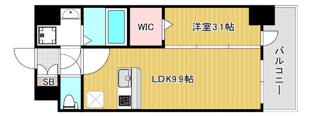 Alivisドーム前(旧:ミラージュパレス大阪ドームProsper) 間取り図画像