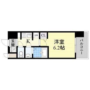 スプランディッド難波2 間取り図画像