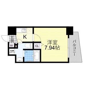 セレニテ難波西 間取り図画像