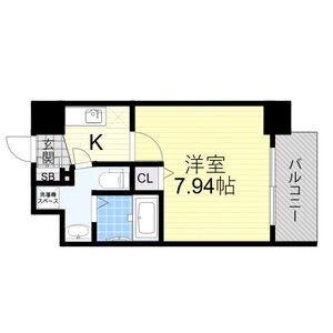 セレニテ難波西 間取り図画像