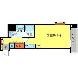 大阪市西区江戸堀マンション 間取り図画像