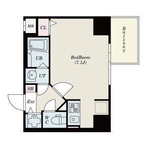 S-RESIDENCE難波Briller 間取り図画像