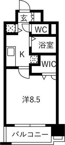 大阪市西区西本町マンション 間取り図画像
