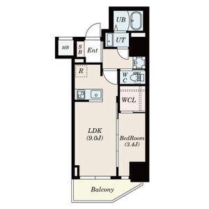 セレニテ本町リアン（303） 間取り図画像