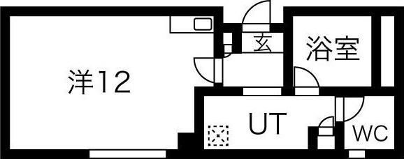 クレアジオーネ中之島西（402） 間取り図画像