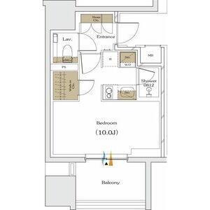 大阪市中央区安堂寺町マンション 間取り図画像