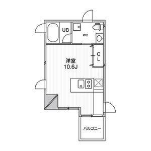 大阪市中央区久太郎町マンション 間取り図画像