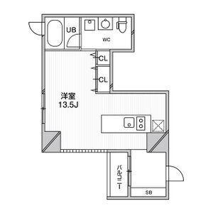 大阪市中央区久太郎町マンション 間取り図画像