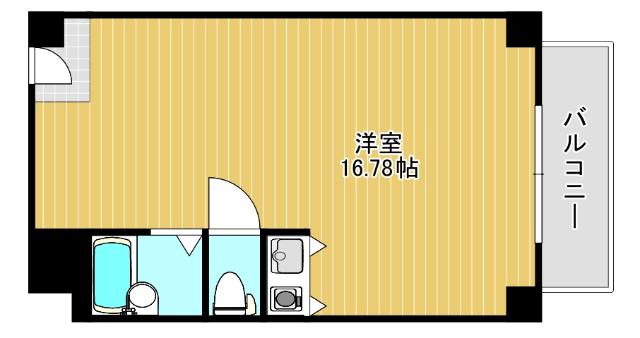 大阪市西区西本町マンション 間取り図画像