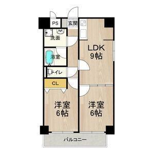 大阪市浪速区大国マンション 間取り図画像
