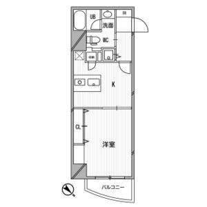大阪市浪速区敷津西マンション 間取り図画像