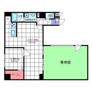 大阪市西区北堀江マンション 間取り図画像