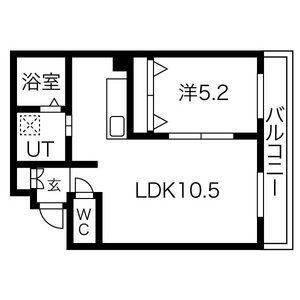 大阪市浪速区戎本町マンション 間取り図画像