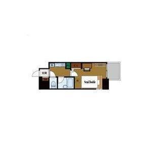 大阪市中央区松屋町マンション 間取り図画像
