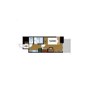 大阪市中央区松屋町マンション 間取り図画像