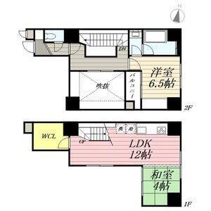 大阪市浪速区幸町マンション 間取り図画像