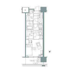 大阪市西区靱本町マンション 間取り図画像