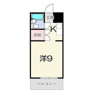 大阪市北区中崎西マンション 間取り図画像