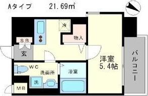Grandi Utsubo Park 間取り図画像
