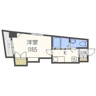 大阪市西区立売堀マンション 間取り図画像