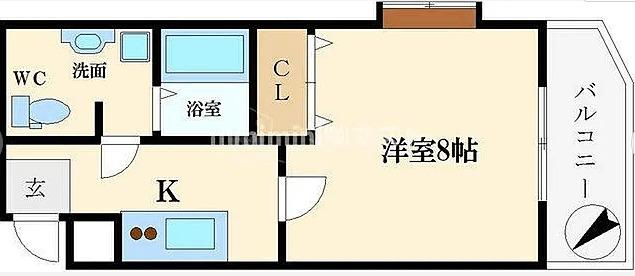 イオ・ネクスト九条 間取り図画像