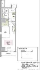大阪市西区北堀江マンション 間取り図画像