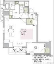 大阪市西区北堀江マンション 間取り図画像