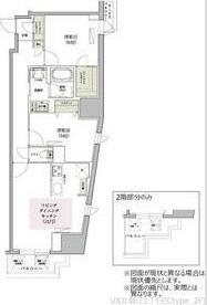 大阪市西区北堀江マンション 間取り図画像